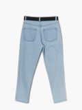 Błękitne mom jeans z paskiem - niebieski - CROPP - small6