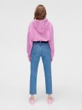 Niebieskie mom jeans z paskiem - niebieski - CROPP - small3