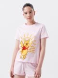Pijama Winnie the Pooh - roz-pastel - CROPP - small1