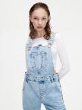 Niebieskie jeansowe ogrodniczki - niebieski - CROPP - small2
