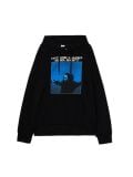 Felpa nera con cappuccio Billie Eilish - Nero - CROPP - small1