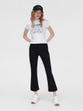 Czarne jeansy kick flare - czarny - CROPP - small1