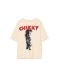 Koszulka Laleczka Chucky UNISEX - beżowy - CROPP - small3