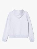 Felpa mélange con cappuccio e slogan - Grigio chiaro - CROPP - small6