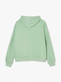 Sudadera verde claro con capucha y estampado - verde menta - CROPP - small6