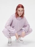 Sudadera oversize rosa claro con capucha - lavanda - CROPP - small2