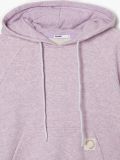 Sudadera oversize rosa claro con capucha - lavanda - CROPP - small5