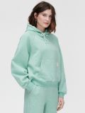 Sudadera oversize verde con capucha - verde claro - CROPP - small2