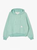 Sudadera oversize verde con capucha - verde claro - CROPP - small4