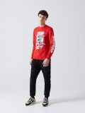 Koszulka longsleeve Naruto - czerwony - CROPP - small1