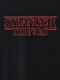Koszulka Stranger Things - czarny - CROPP - small3
