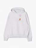 Bluza z kapturem Kubuś Puchatek - jasny szary - CROPP - small4