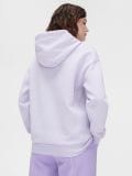 Sudadera lila con capucha y mensaje - lavanda - CROPP - small3