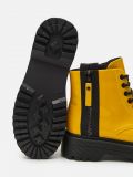 Stiefeletten mit dicker Sohle - Gelb - CROPP - small2