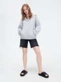 Rozpinana bluza z kapturem - jasny szary - CROPP - small2