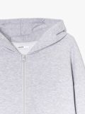 Rozpinana bluza z kapturem - jasny szary - CROPP - small5