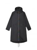 Długa parka z nadrukiem - czarny - CROPP - small4