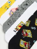 Sokid, pakis 5 paari SpongeBob SquarePants - kollane - CROPP - small2