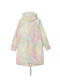 Pastelowa parka z kapturem - wielobarwny - CROPP - small4