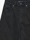 Jeansy wide leg z wysokim stanem - czarny - CROPP - small5