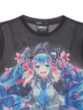 Rochie mini neagra Hatsune Miku - negru - CROPP - small2