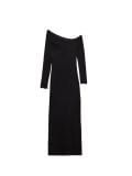 Sukienka maxi z odkrytym ramieniem - czarny - CROPP - small3
