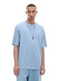 Tricou basic - albastru-pal - CROPP - small1