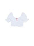 Īss tops - blāva zila - CROPP - small1