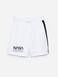 Dresowe szorty NASA - biały - CROPP - small4