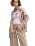Camicia a quadri - Beige - CROPP - small1