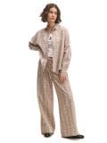 Camicia a quadri - Beige - CROPP - small3