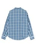 Niebieska koszula w kratę - granatowy - CROPP - small5