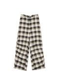 Spodnie baggy w kratę - szary - CROPP - small3