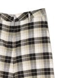 Spodnie baggy w kratę - szary - CROPP - small5