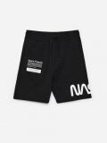 Dresowe szorty NASA - czarny - CROPP - small4