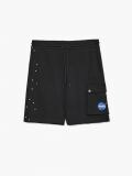 Szorty z nadrukiem NASA - czarny - CROPP - small4