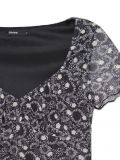 Rochie neagră cu flori - negru - CROPP - small5