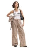 Штани в клітку - бежевий - CROPP - small1
