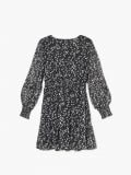 Czarna sukienka w kwiaty - czarny - CROPP - small6