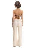 Hlače wide leg - kremna - CROPP - small7