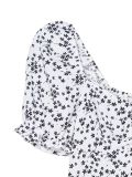 Biała sukienka mini w kwiaty - kremowy - CROPP - small5