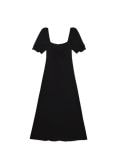 Чорна міді-сукня - чорний - CROPP - small4