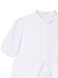 Biała sukienka z kołnierzykiem - biały - CROPP - small2