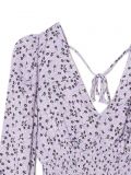 Sukienka z kwiatowym wzorem - kremowy - CROPP - small5