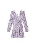 Sukienka z kwiatowym wzorem - kremowy - CROPP - small6
