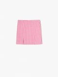 Spódnica mini w kratkę - różowy - CROPP - small4