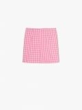 Spódnica mini w kratkę - różowy - CROPP - small6