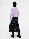 Spódnica midi w groszki - czarny - CROPP - small2