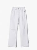 Pantaloni evazați albi - alb - CROPP - small4