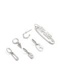 Set de cercei - argintiu - CROPP - small1